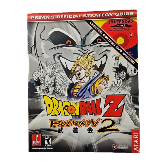 Prima Official Strategy Guide Dragon Ball Z: Budokai 2 (2003) PS2 / NO DVD - Picture 1 of 6